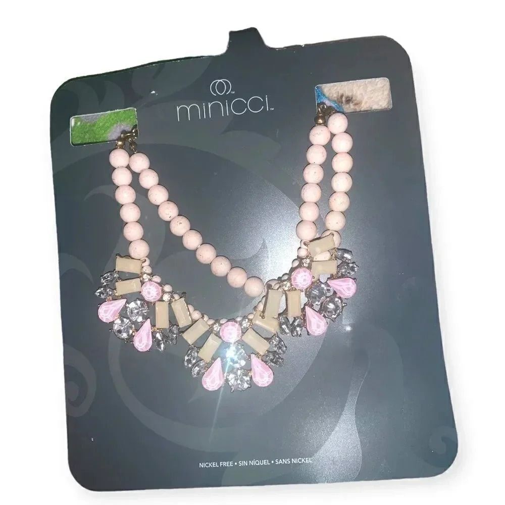 Minicci statement necklace